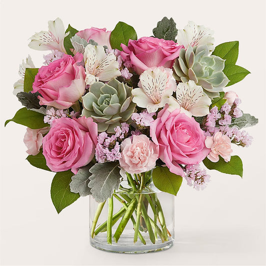 Dusty Rose Bouquet